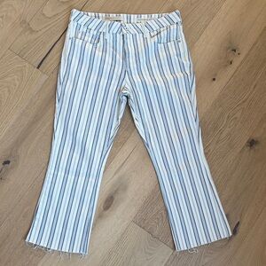 Pilcro and the Letterpress by Anthropology, high rise bootcut size 31